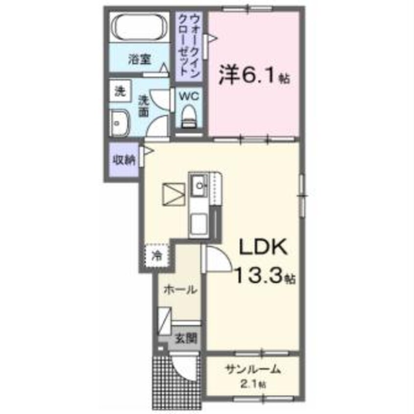 間取図 シュペールコートⅡ