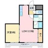 パークマンションアイワ 1LDKの間取り