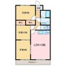 アーバンコート久保田 3LDKの間取り