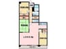 ベルトピア新居浜 3LDKの間取り
