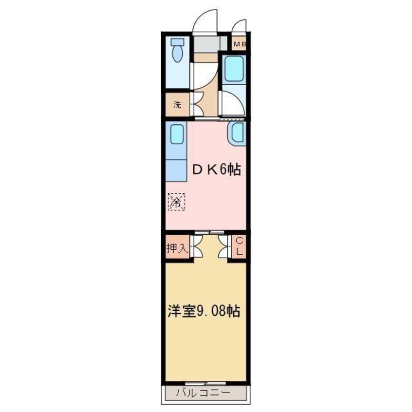 間取図 第6水野マンション