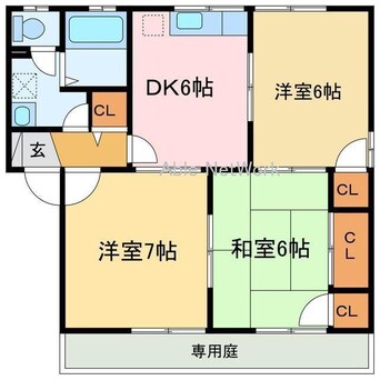 間取図 ヴァンヴェール