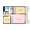 高津レジデンス 2LDKの間取り
