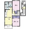 シャイン　ベリー 2LDKの間取り