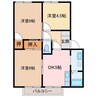 シーサイドヴィラ浮島 3DKの間取り