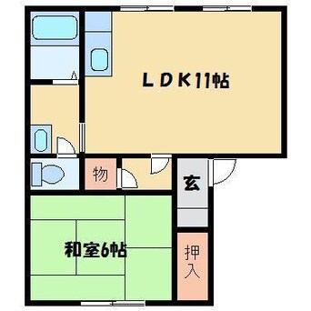 間取図 メゾントレビI