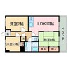 アーバンコート北新町 3LDKの間取り