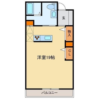間取図 ザ・グローバル・タワー