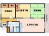第5水野マンション 3LDKの間取り