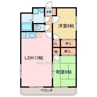 間取図 メゾン・ド・ジュネス