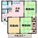 DWell山下の間取図