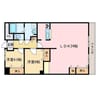 アーバンコート中須賀弐番館 2LDKの間取り