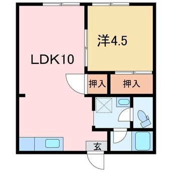 間取図 吉岡アパート