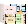 アニヴァーサリーITO 2LDKの間取り