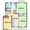 エスポワール八雲 3DKの間取り