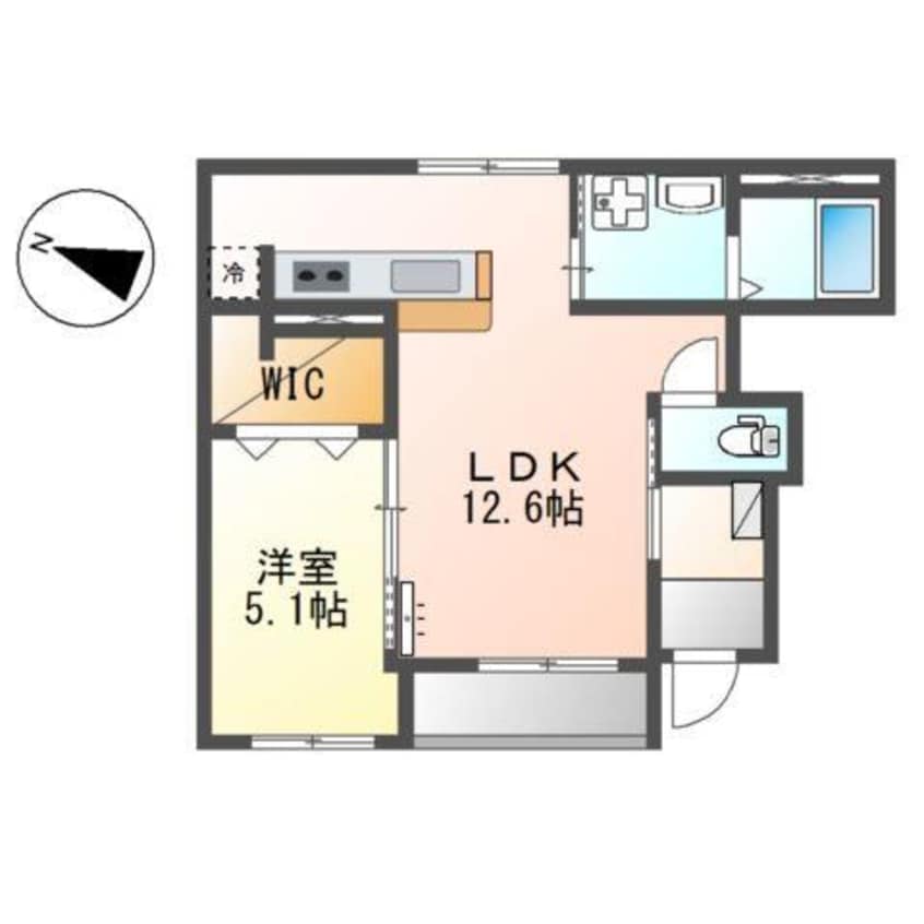 間取図 セゾン