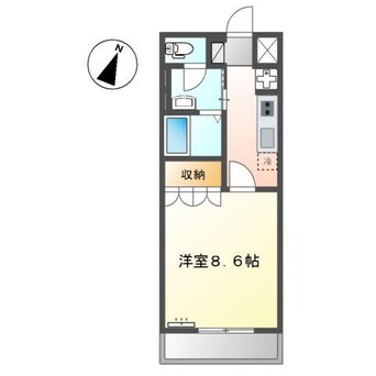 間取図 プランドール萩生
