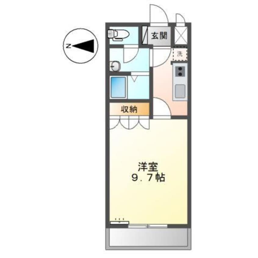 間取図 イーストリバー