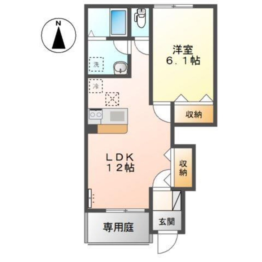間取図 ルナ　プレーナ