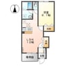 ルナ　プレーナ 1LDKの間取り