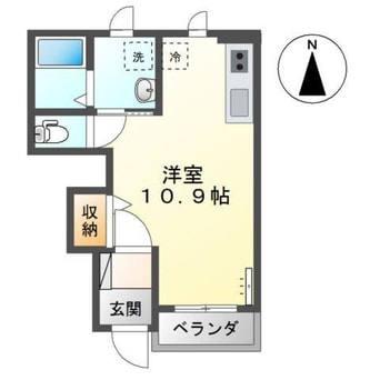 間取図 セイリング　ONE
