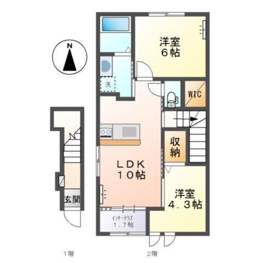 間取図 新居浜グランメゾン