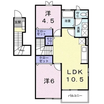 間取図 レジデンス太陽Ｂ棟