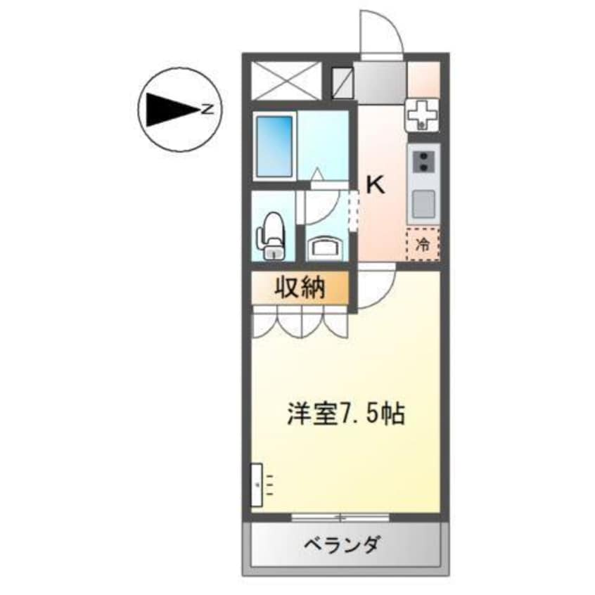 間取図 オレンジハウス・Ｔ