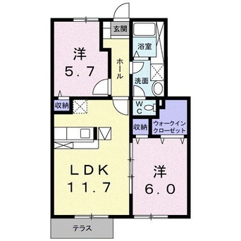 間取図 アンソレイエ本郷