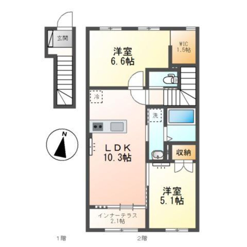 間取図 サントゥ