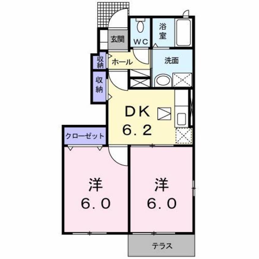 間取図 サンリットヒルズ