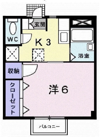 間取図 ドミール・ルシパー