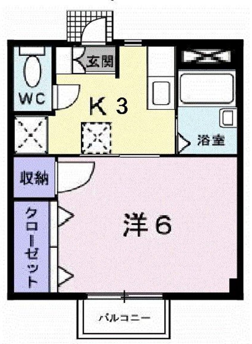 間取図 ドミール・ルシパー