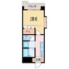 Safari 新居浜 1Kの間取り
