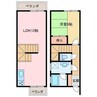 別子荘アパート 1LDKの間取り
