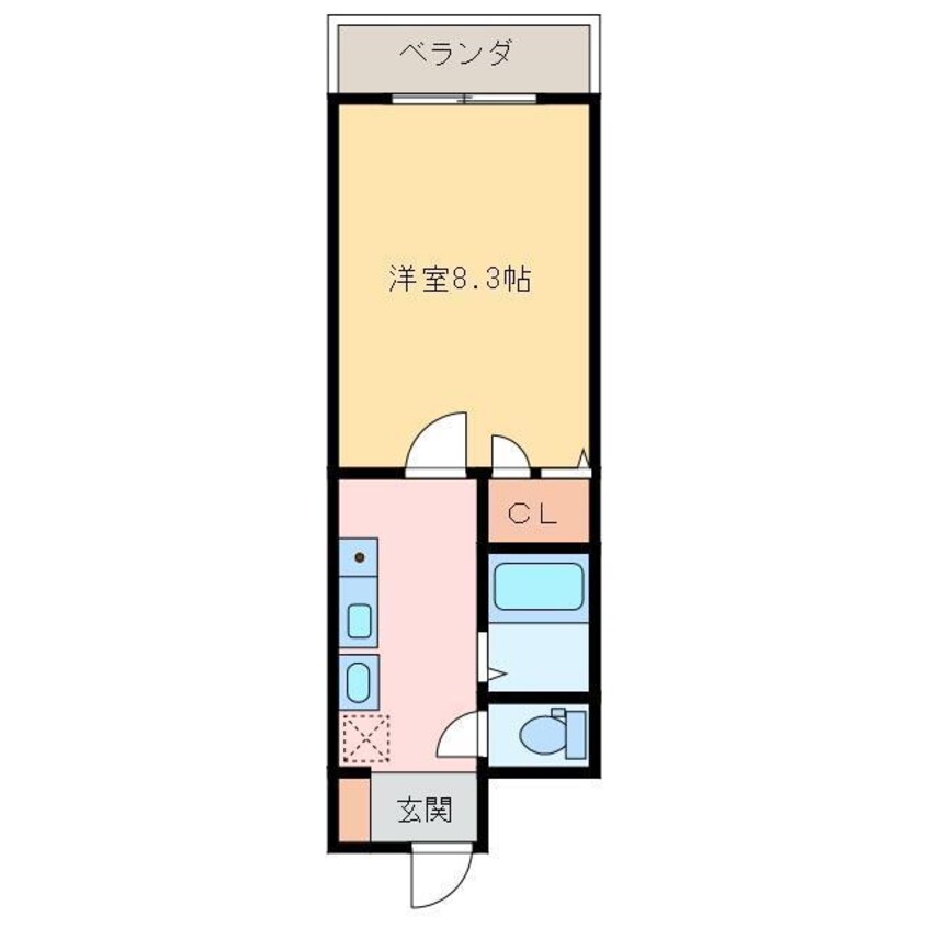 間取図 エスポワール古川