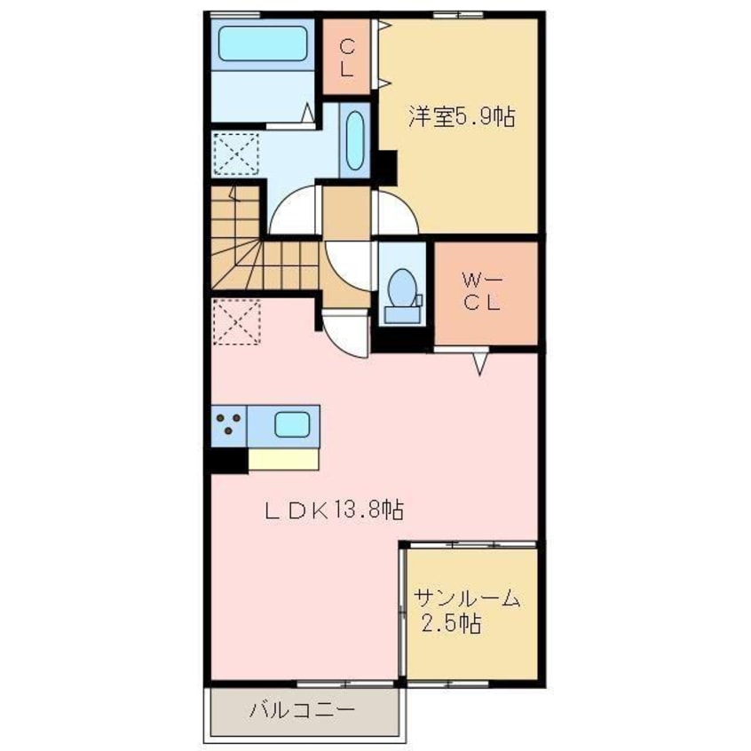 間取図 パールリリィ