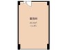 第1アイワビル 1Rの間取り