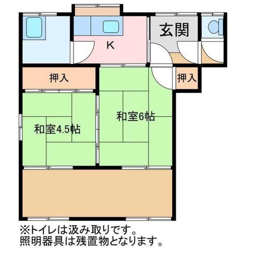 間取図 坂井町3丁目7-8貸家