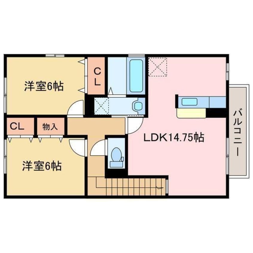 間取図 カサベルデ