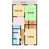 エスポワール 3DKの間取り