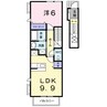 クレメント　Ｂ 1LDKの間取り