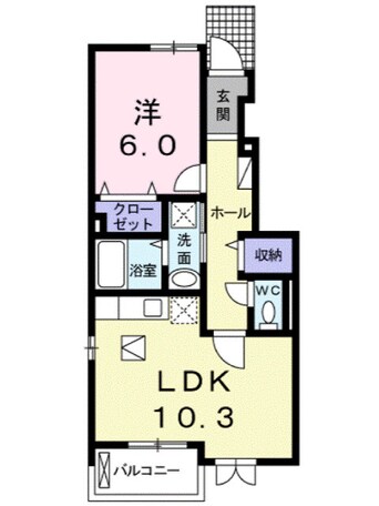 間取図 レジデンス穂垣
