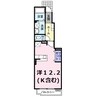 エヴァーグリーンＢ 1Rの間取り
