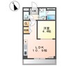 ルーエンビレッジＣ 1LDKの間取り
