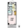 GRAND AVENUE 西桜 1Kの間取り
