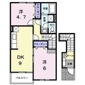 アプロードの間取図