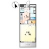 コンフォール 1Kの間取り