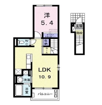 間取図 ライトスプリングＢ
