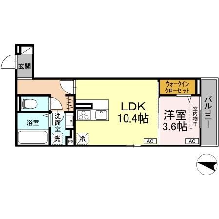 間取り図 グリシーナヴァッレ